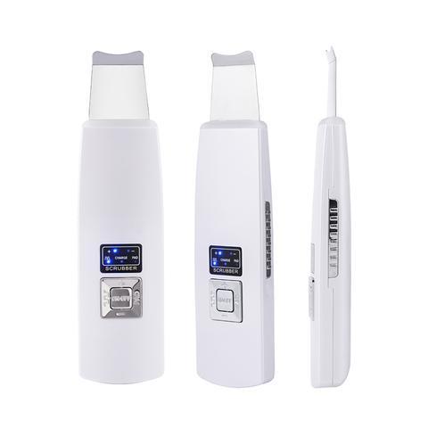 Ultrasonic Skin Scrubber Face Cleanser Blackhead Acne Removal Facial